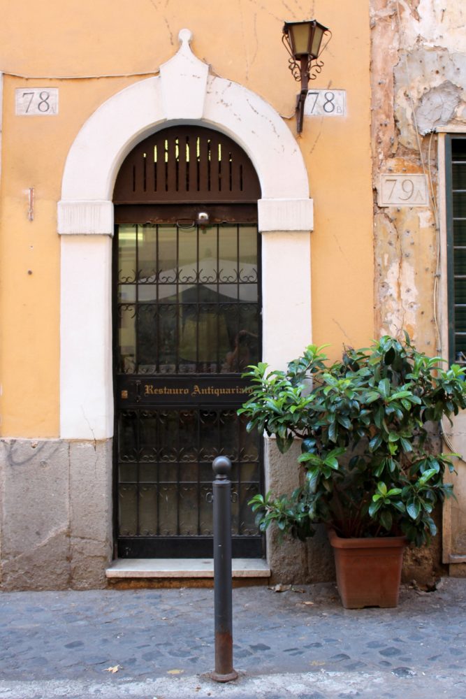 Doors of Rome- Petite Suitcase