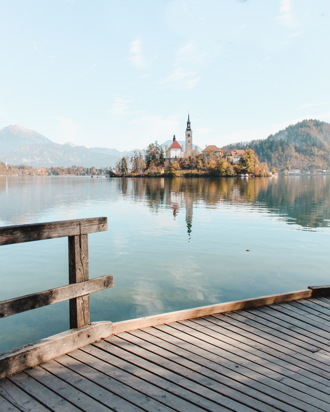 Lake Bled in the Fall