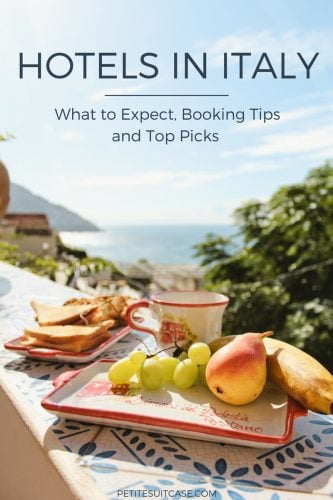Hotels in Italy: What to expect and tips for booking the best hotel. Travel Tips | Italy Hotels | #italy #traveltips