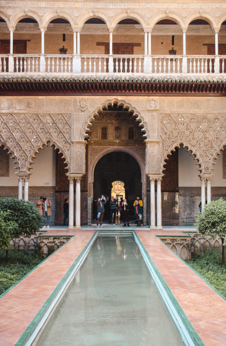 Things to do in Seville. Alcázar of Seville, Spain.