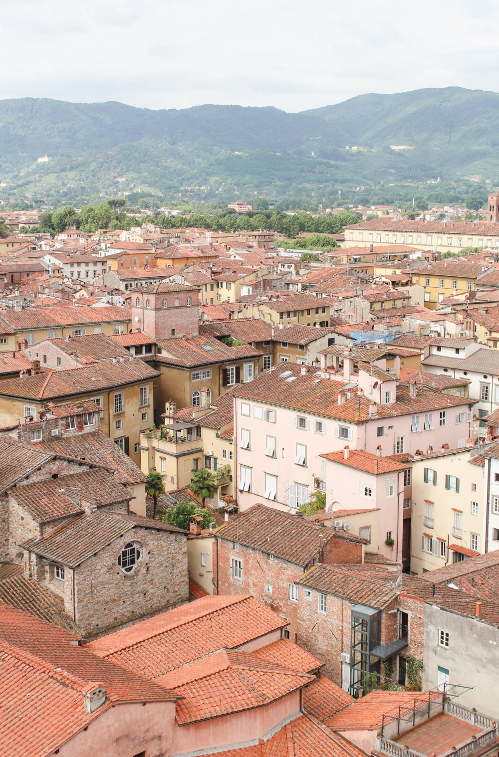 View in Lucca, Tuscany