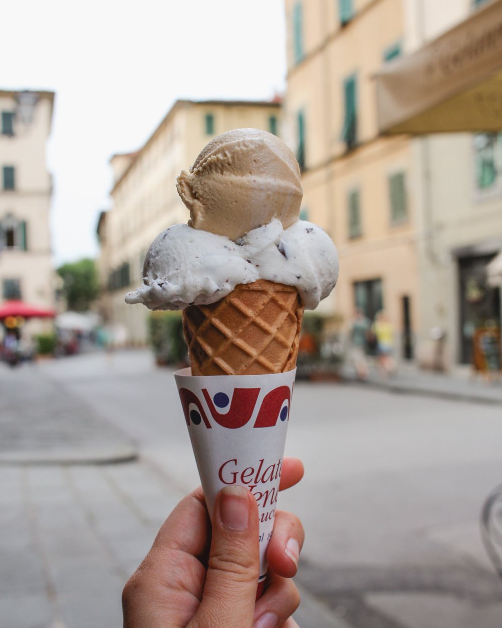 Gelato in Lucca, Tuscany