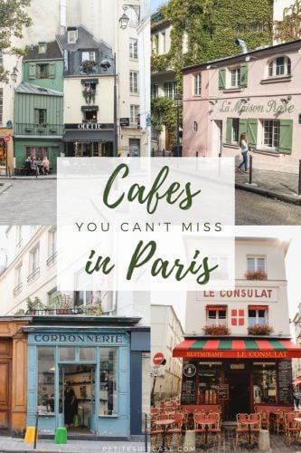 You can't miss these cafes in Paris, France 