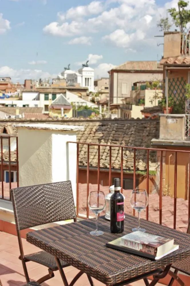 10 Apartments with a Terrace to Rent in Rome