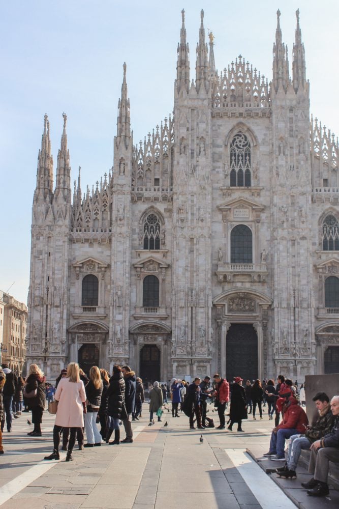 Milan Duomo- Northern Italy Itinerary 