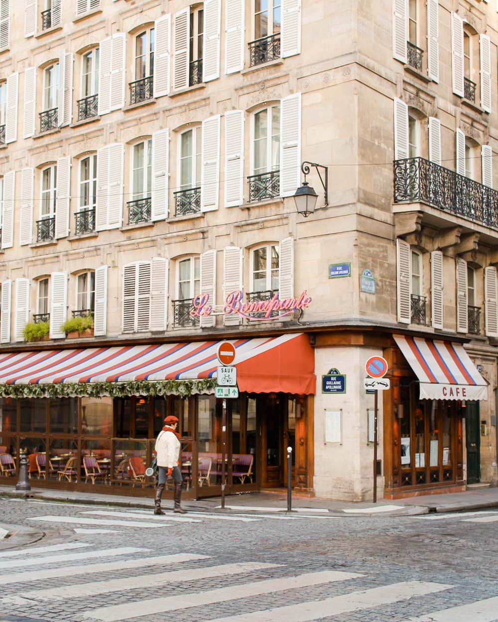 Le Bonaparte cafe in Paris